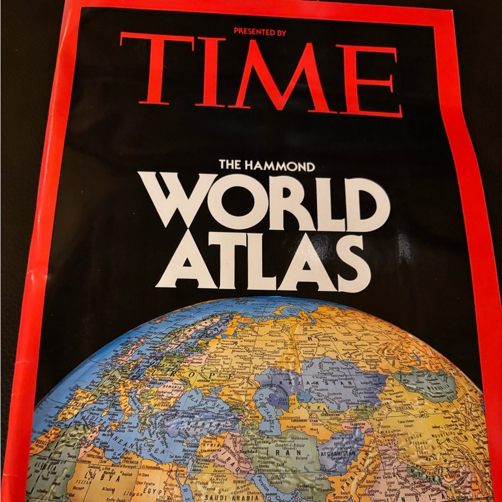 TIME World Atlas magazine